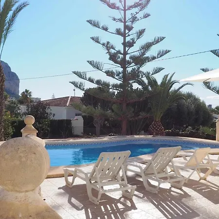Villa Cerca Playa Y Pueblo Con Piscina Grande Calpe